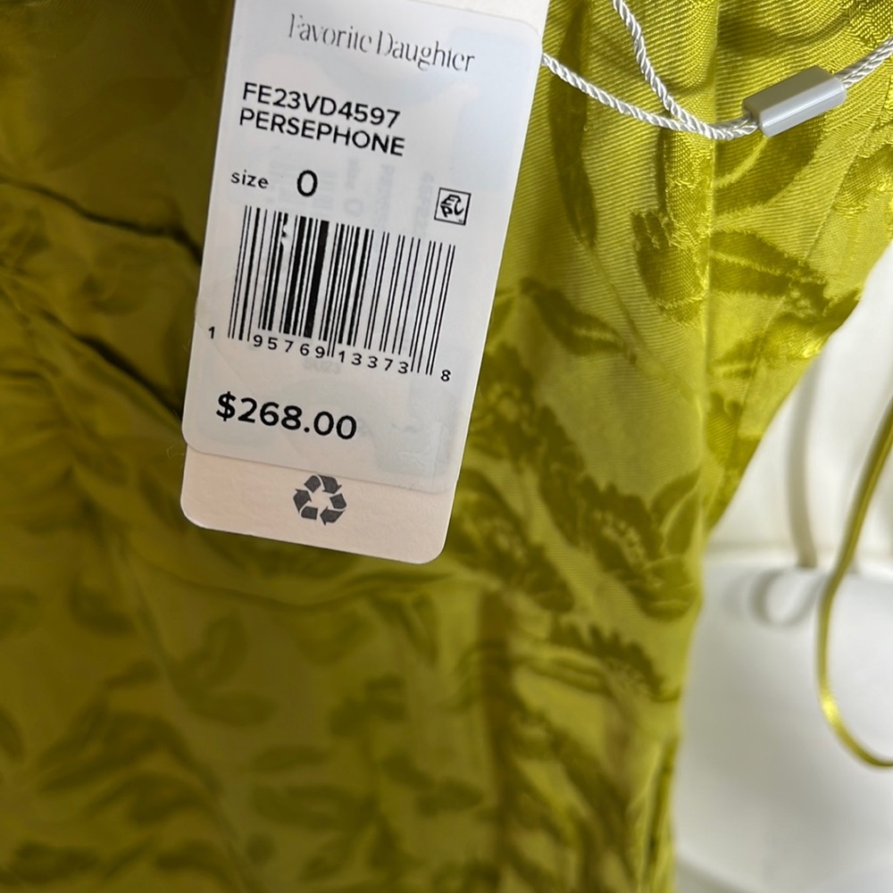 NWT favorite daughter the strappy vineyard dress persephone sz 0. (98) - Picture 4 of 4